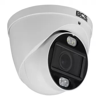 BCS BCS-EA45VSR8L6 câmara bullet analógica HD 5MP com objetiva varifocal motorizada, Smart IR 80m, True WDR 120dB, IP67