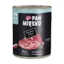 PAN MIĘSKO carne de porco com javali comida húmida para cães 800g – patê sem cereais para cães adultos