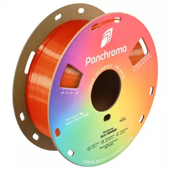 Filamento para impressora 3D Polymaker Panchroma PLA Silk, 1,75 mm, 1 kg, laranja