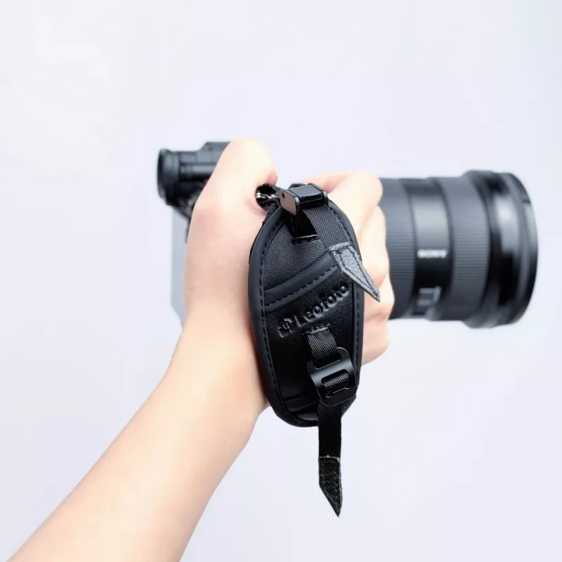 Pulseira universal para câmaras Leofoto WS-01 - ajustável, Hypalon e nylon, preto