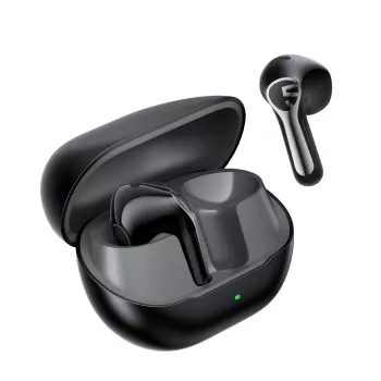 Auscultadores Bluetooth in-ear sem fios Soundpeats Air6 HS com ANC híbrido, LDAC, preto