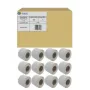 Etiquetas de transferência térmica G&G Zebra 800283-205 76x51mm perfuradas, 1370 etiquetas/rolo, 12 rolos/caixa (16440 etiquetas)
