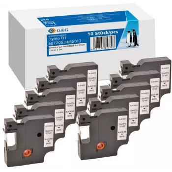 Etiquetas de transferência térmica G&G Zebra 800294-605 12x475 102x152mm perfuradas