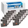 Etiquetas de transferência térmica G&G Zebra 800294-605 12x475 102x152mm perfuradas
