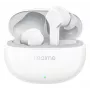 Auscultadores true wireless realme Buds T110 com bateria de 38h, AI ENC, IPX5, Bluetooth 5.4, drivers de graves de 10mm, carregamento rápido USB-C, modo de baixa latência, Smart Touch, branco