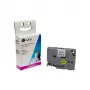 Fita de etiquetas G&G Ninestar compatível Brother TZe-S231 12mm preto sobre branco