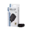 Carregador de parede GaN 30W USB-C PD + USB-A QC Beline preto (apenas carregador)