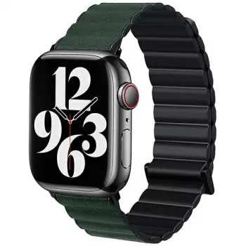 Beline Magnetic Pro pulseira para Apple Watch 38/40/41mm preto/verde