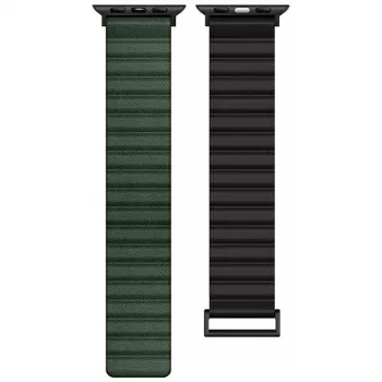 Beline Magnetic Pro pulseira para Apple Watch 38/40/41mm preto/verde