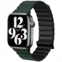 Beline Magnetic Pro pulseira para Apple Watch 42/44/45/49mm preto/verde