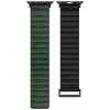 Beline Magnetic Pro pulseira para Apple Watch 42/44/45/49mm preto/verde