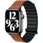 Beline Magnetic Pro pulseira para Apple Watch 42/44/45/49mm preto/castanho