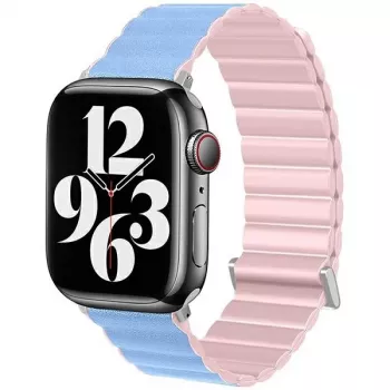 Beline Magnetic Pro pulseira para Apple Watch 42/44/45/49mm rosa/Sierra Blue