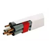 IVENSIS IPDT80 canalete de PVC branco 80x60mm 2m