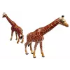 LEAN TOYS figuras de girafa brinquedo educativo família 3 peças + cenário de África