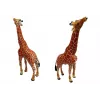 LEAN TOYS figuras de girafa brinquedo educativo família 3 peças + cenário de África