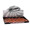 LEAN TOYS carro desportivo 1:32 fricção laranja