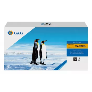 G&G XXL Cartucho de toner compatível com Brother TN-3610XL