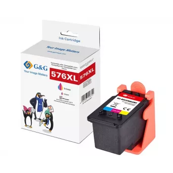 G&G cart. Canon CL-576XL XXL capacidade: 13,5ml cor/400 pág.