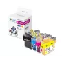 G&G 20588 Conjunto de cartuchos de tinta, substitui Brother LC422XLVAL, pack de 4
