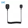 Cabo de sincronização TTL para flash fora da câmara JJC FC-E3 para Canon EOS, cabo espiral 1,3 m, passagem E-TTL II