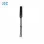 Correia de pescoço em neoprene JJC para câmara, ajustável, Preto