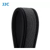 Correia de pescoço em neoprene JJC para câmara, ajustável, Preto