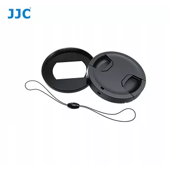 JJC Adaptador de filtro de 52 mm com tampa de objetiva para Sony RX100 II/III/IV/V
