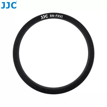 Anel adaptador de filtro JJC AR-X100 49 mm de substituição para Fujifilm X100VI X100V X100F X100T X100S X100 X70