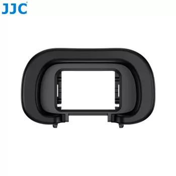 Olho mágico de substituição JJC ES-EP21 para câmaras Sony Alpha – silicone macio, Preto