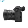 Olho mágico de substituição JJC ES-EP21 para câmaras Sony Alpha – silicone macio, Preto