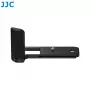 JJC HG-GFX100RF punho metálico preto para Fujifilm GFX100RF / GFX100S / GFX100 II com placa Arca-Swiss
