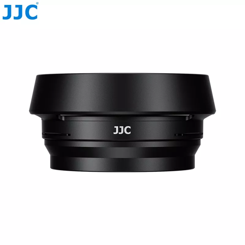 JJC LH-JXHALF Para-sol com anel adaptador de filtro de 37 mm para Fujifilm X Half, Preto
