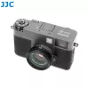JJC LH-JXHALF Para-sol com anel adaptador de filtro de 37 mm para Fujifilm X Half, Preto