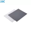 JJC Série GC conjunto de cartões de calibração fotográfica 2 em 1 – cartão cinzento 18% e cartão de balanço de brancos, 20 x 25 cm, plástico resistente, com alça de transporte