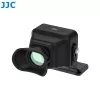 JJC LVF-BF lupa de visor LCD 3x para Sigma fp / fp L com placa de libertação rápida Arca-Swiss e compatibilidade com Peak Design Capture Clip V3 (preto)