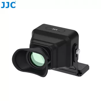 JJC LVF-BF lupa de visor LCD 3x para Sigma fp / fp L com placa de libertação rápida Arca-Swiss e compatibilidade com Peak Design Capture Clip V3 (preto)