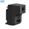 JJC adaptador de áudio para Insta360 Ace Pro 2 para microfone de 3,5 mm + carregador / AD-ACEP2