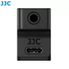 JJC adaptador de áudio para Insta360 Ace Pro 2 para microfone de 3,5 mm + carregador / AD-ACEP2