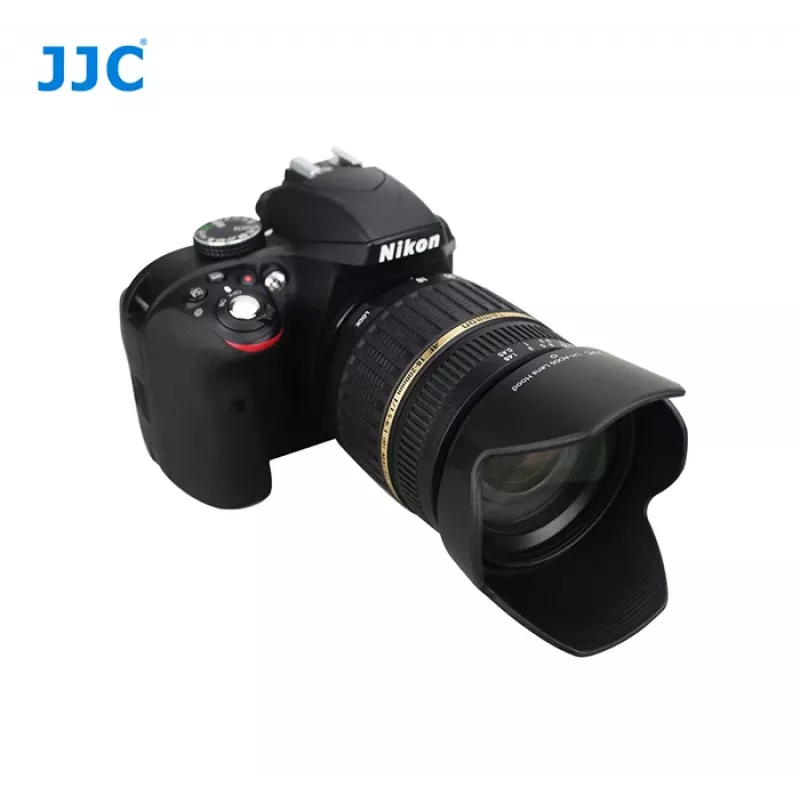 JJC para-sol tipo Tamron AD06 (forma de flor, baioneta, preto)