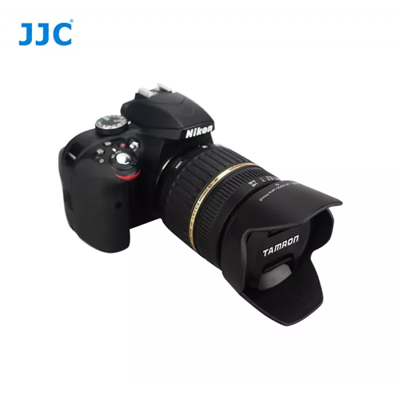 JJC para-sol tipo Tamron AD06 (forma de flor, baioneta, preto)
