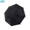 JJC guarda-chuva para câmara com suporte Super-Clamp, abertura de maxilas de 63 mm, rosca de 1/4 de polegada e 3/8 de polegada, preto