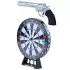 LEAN TOYS conjunto de pistolas revólver laser com jogo de tiro ao alvo, luzes e sons