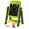 LEAN TOYS quadro branco magnético de dupla face dinossauro verde com acessórios