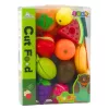 LEAN TOYS conjunto de corte de frutas com tábua e faca, acessório educativo para crianças