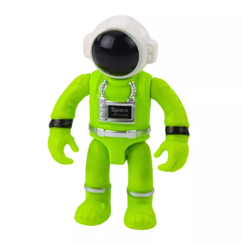 LEAN TOYS nave espacial OVNI com figura de astronauta, luzes e sons, verde