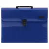 LEAN organizador acordeão para documentos, 13 divisórias, azul, A4