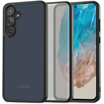 Tech-Protect Magmat capa magnética para Samsung Galaxy M35 5G – preto mate (TPU/PC, compatível com MagSafe)