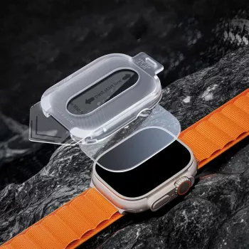 Tech-Protect Easy Set+ protetor de ecrã para Apple Watch Ultra 1/2/3 (49 mm), pack de 2
