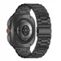 TECH-PROTECT pulseira de aço inoxidável para Samsung Galaxy Watch Ultra 1/2 47 mm preto